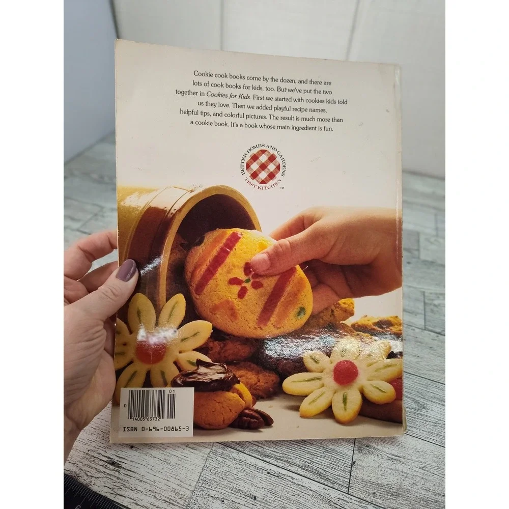1980s Cookies for Kids Better Homes and Gardens Cookbook Vtg Softcover Recipes